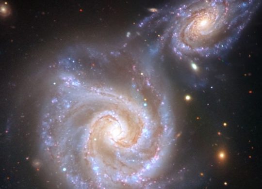 Collision de Galaxies