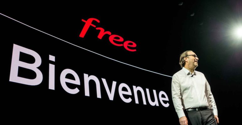 Xavier Niel et Logo Free