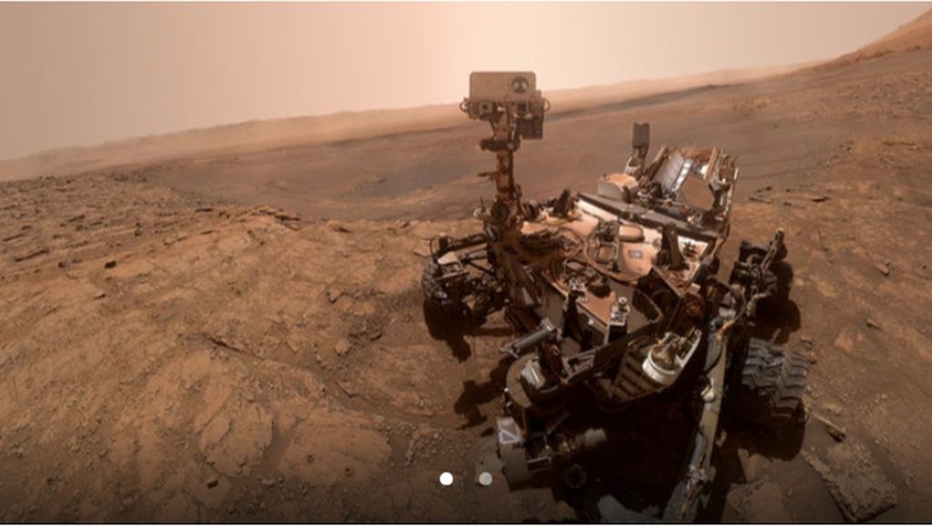 Curiosity Selfie