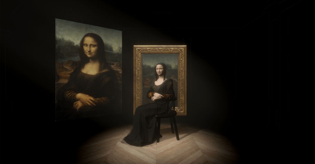 HTC Vive Arts Et Le Louvre Donnent Vie La Joconde Gr ce La VR