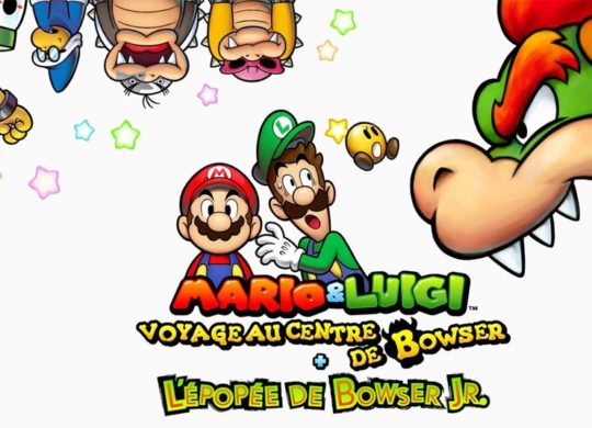 Mario & Luigi au centre de Bowser