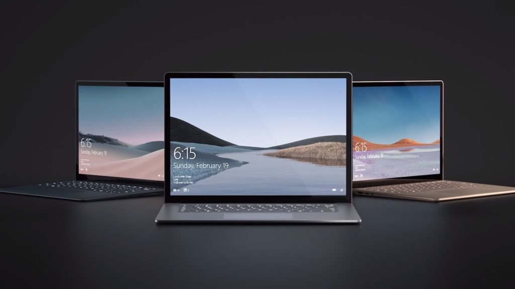 Surface Laptop 4 : Microsoft va proposer AMD et Intel en processeurs