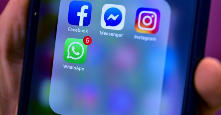 Facebook Messenger Instagram WhatsApp Icones Logos