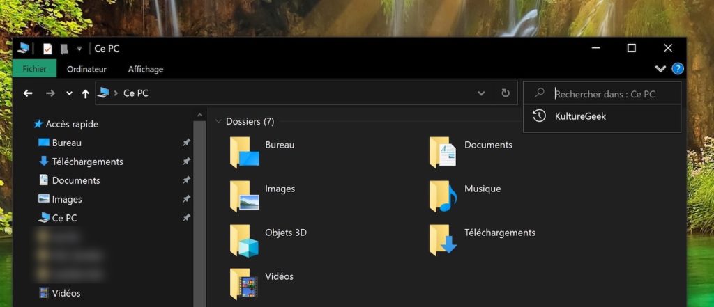 Windows 10 Explorateur Fichiers 1024x441