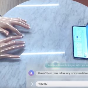 SelfieType de Samsung : le clavier virtuel que l'on aura toujours sous la main