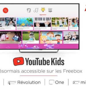 YouTube Kids arrive sur les Freebox