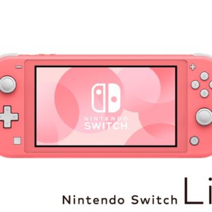 La Nintendo Switch Lite corail sera disponible le 24 avril en Europe