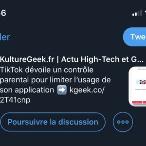 Twitter facilite la discussion avec la possibilité d'ajouter un tweet à ses anciens messages