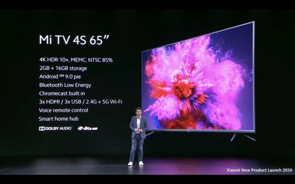 Xiaomi Mi TV 4S 65 Pouces 1 1024x640