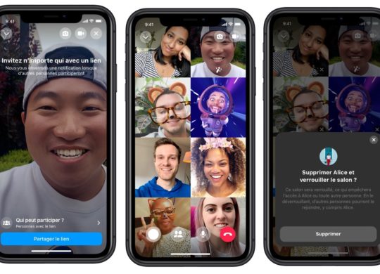 Facebook Messenger Rooms Appels Video