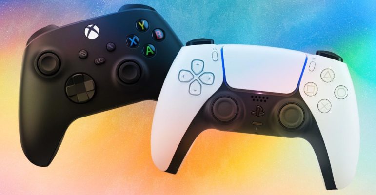 Manettes Xbox Series X et PlayStation 5 PS5 Manettes Xbox Series X et PlayStation 5 PS5