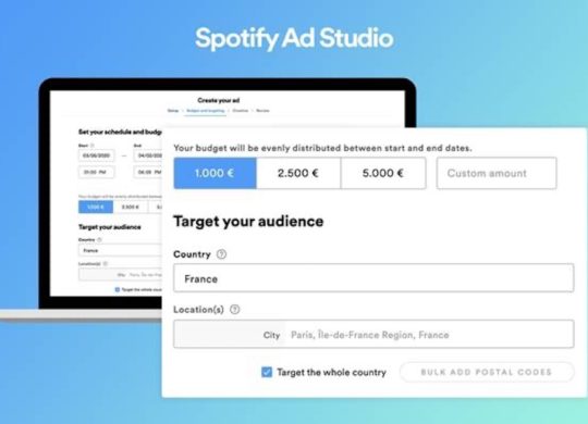 Spotify Ad Studio