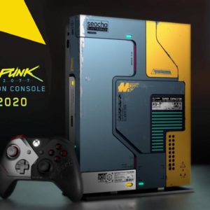 Une Xbox One X aux couleurs de Cyberpunk 2077 arrive en juin