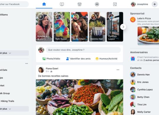 Facebook Nouvelle Interface 2020 Français