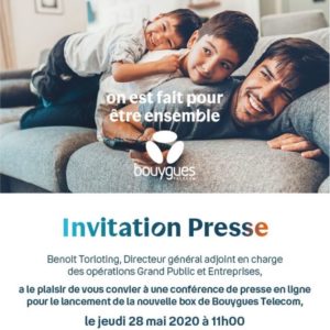 Bbox : Bouygues Telecom va annoncer une nouvelle box le 28 mai