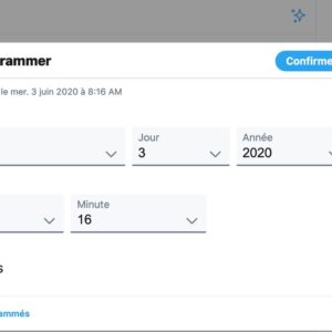 Twitter : programmer un tweet est maintenant possible