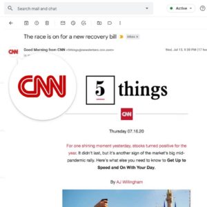 Gmail teste l'affichage du logo des marques pour l'authentification des e-mails