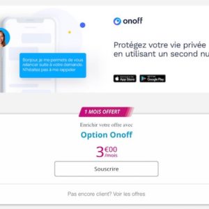 Bouygues Telecom lance l'option Onoff, pour disposer d'un second numéro de téléphone mobile