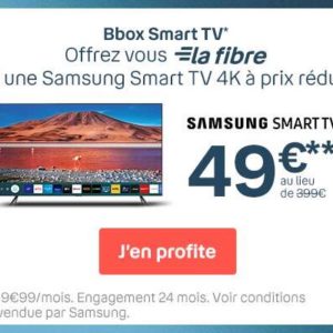 Bbox Smart TV : l'intégration parfaite entre la Smart TV Samsung et l'offre triple play de Bouygues