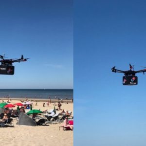 Domino's teste la livraison par drone au Pays-Bas