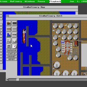 SimRefinery, un titre oublié de Maxis, est désormais jouable gratuitement en ligne
