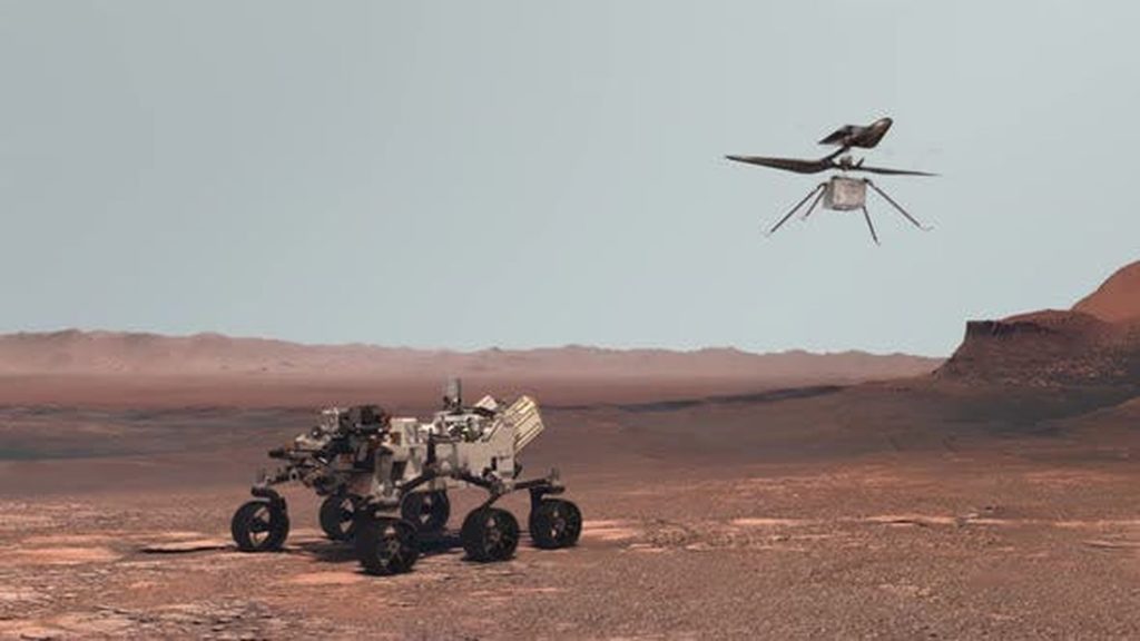 Le Rover Perseverance et le drone Ingenuity sont en route vers Mars ...