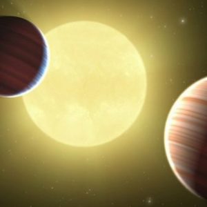 Premier cliché de deux exoplanètes en orbite autour de leur étoile