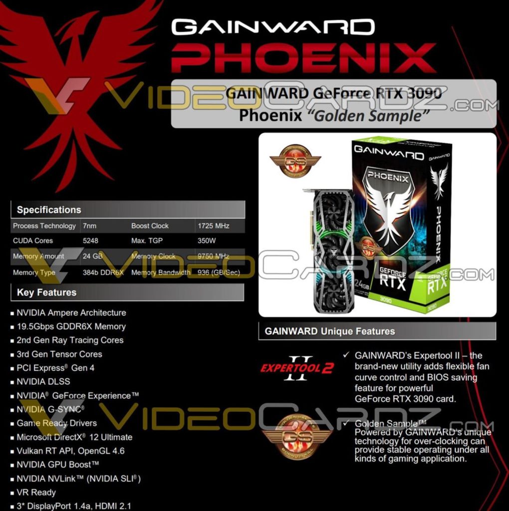 Gainward RTX 3080 1020x1024