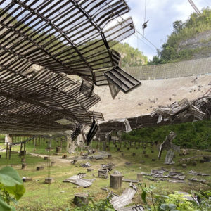 Le radiotélescope d'Arecibo a subi d'importants dégâts