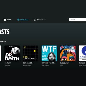 Amazon Music intègre maintenant des podcasts