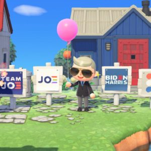 Joe Biden fait campagne& dans Animal Crossing: New Horizons
