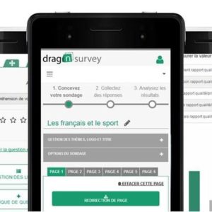 Drag'n Survey : une solution intégrée pour créer, diffuser et analyser des questionnaires en ligne