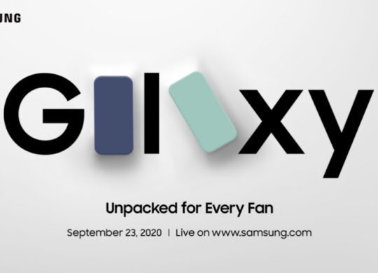 Invitation Samsung Galaxy Unpacked 23 Septembre 2020