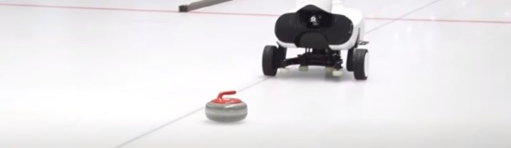 Robot curling