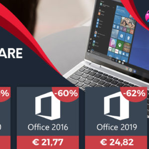 [#Promo Rentrée] Windows 10 Pro à 8,14¬, Office 2019 Pro à 24,82¬, Office365 à 15,19¬