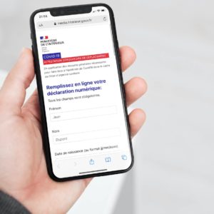 Couvre-feu : l'attestation est disponible sur smartphone et en version papier