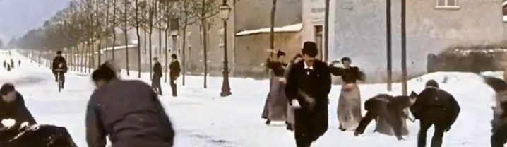 Bataille de boules de neiges