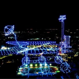 Un spectacle lumineux réunit 3051 drones en Chine, et c'est un record