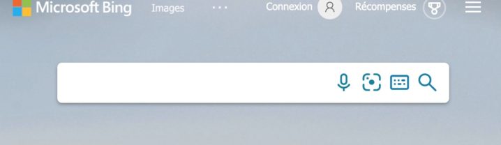 Microsoft Bing et sa barre de recherche