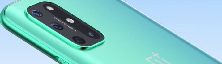 Arrière du OnePlus 8T et ses appareils photo