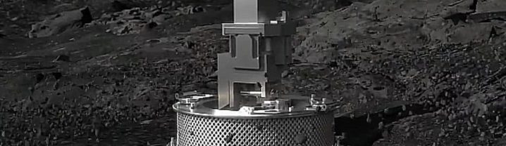 Osiris Rex sur l'astéroïde Bennu