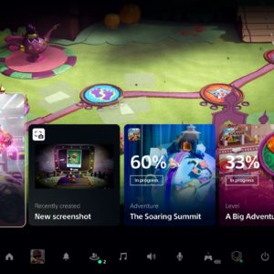 PS5 : l'interface de la console dévoilée en vidéo