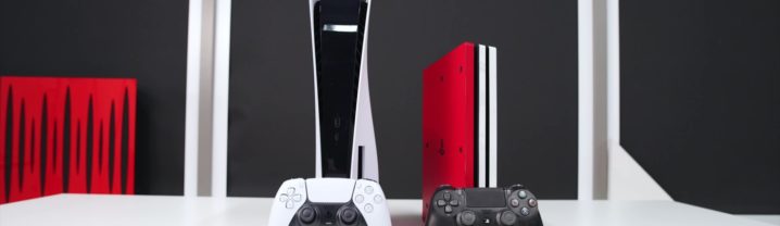 PS5 et Manette DualSense vs PS4 et Manette
