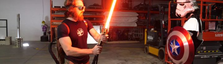 Sabre laser plasma