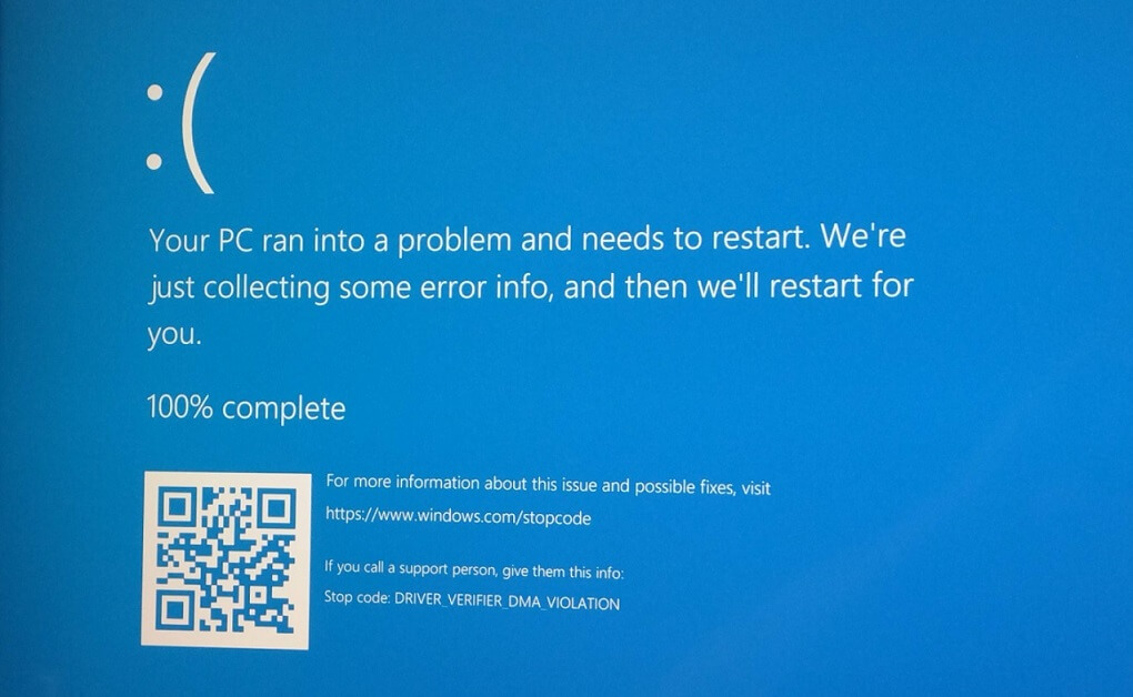 Windows 11 : l'écran bleu de la mort va faire son retour
