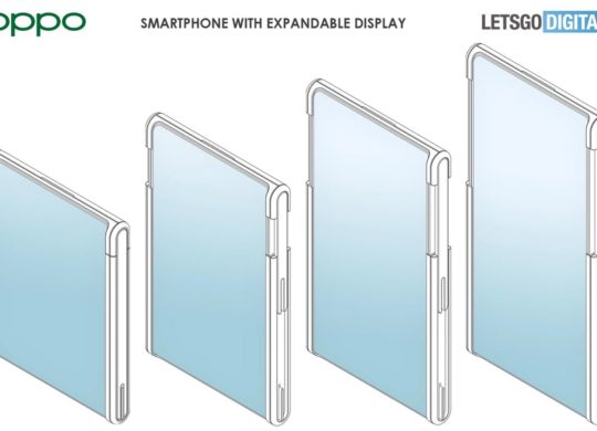 Oppo smartphone enroulable concept