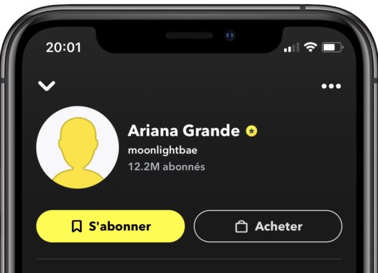 Snapchat Nombre Abonnes Profil