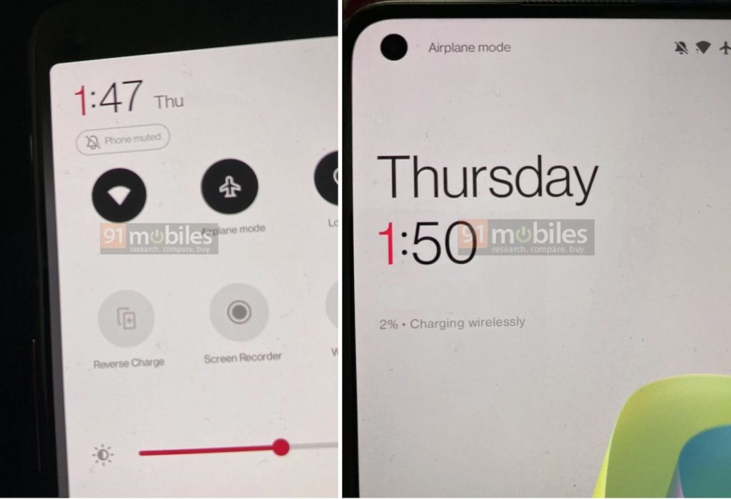 OnePlus 9 : recharge 65 W, sans fil et inversée au programme