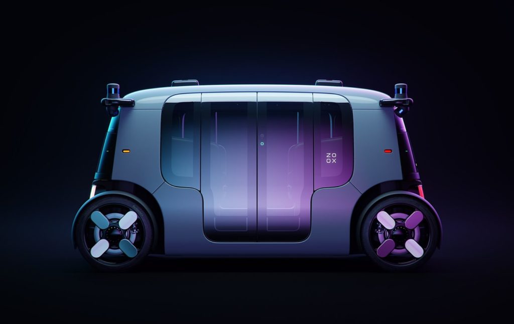 Zoox Fully Autonomous Vehicle