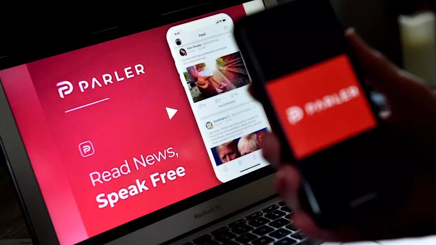 The Parler social network temporarily closes its doors